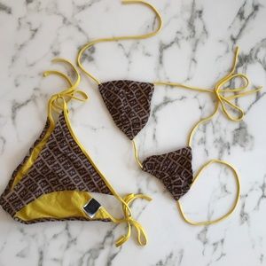 Two piece Fendi bikini